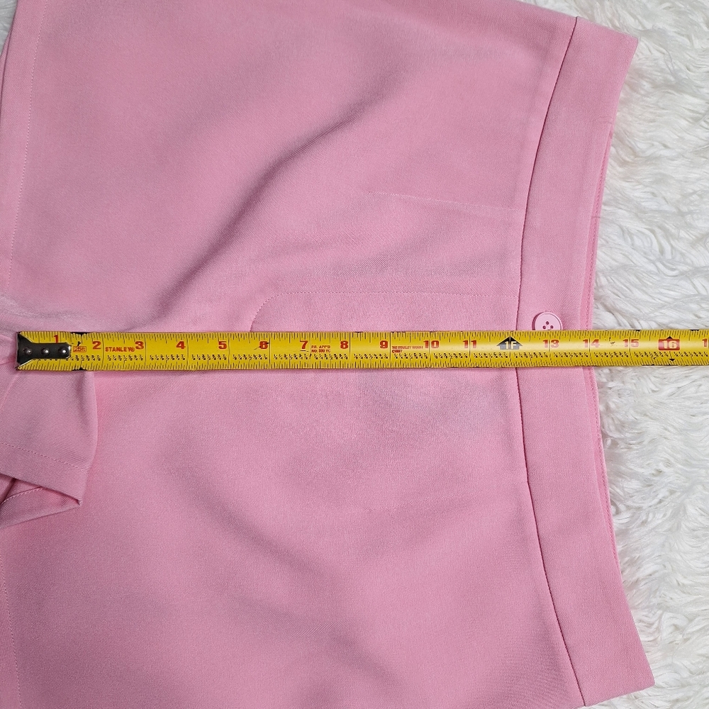 NEW Pretty Little Thing Tall Baby Pink Tailored Shorts - Picture 10 of 11